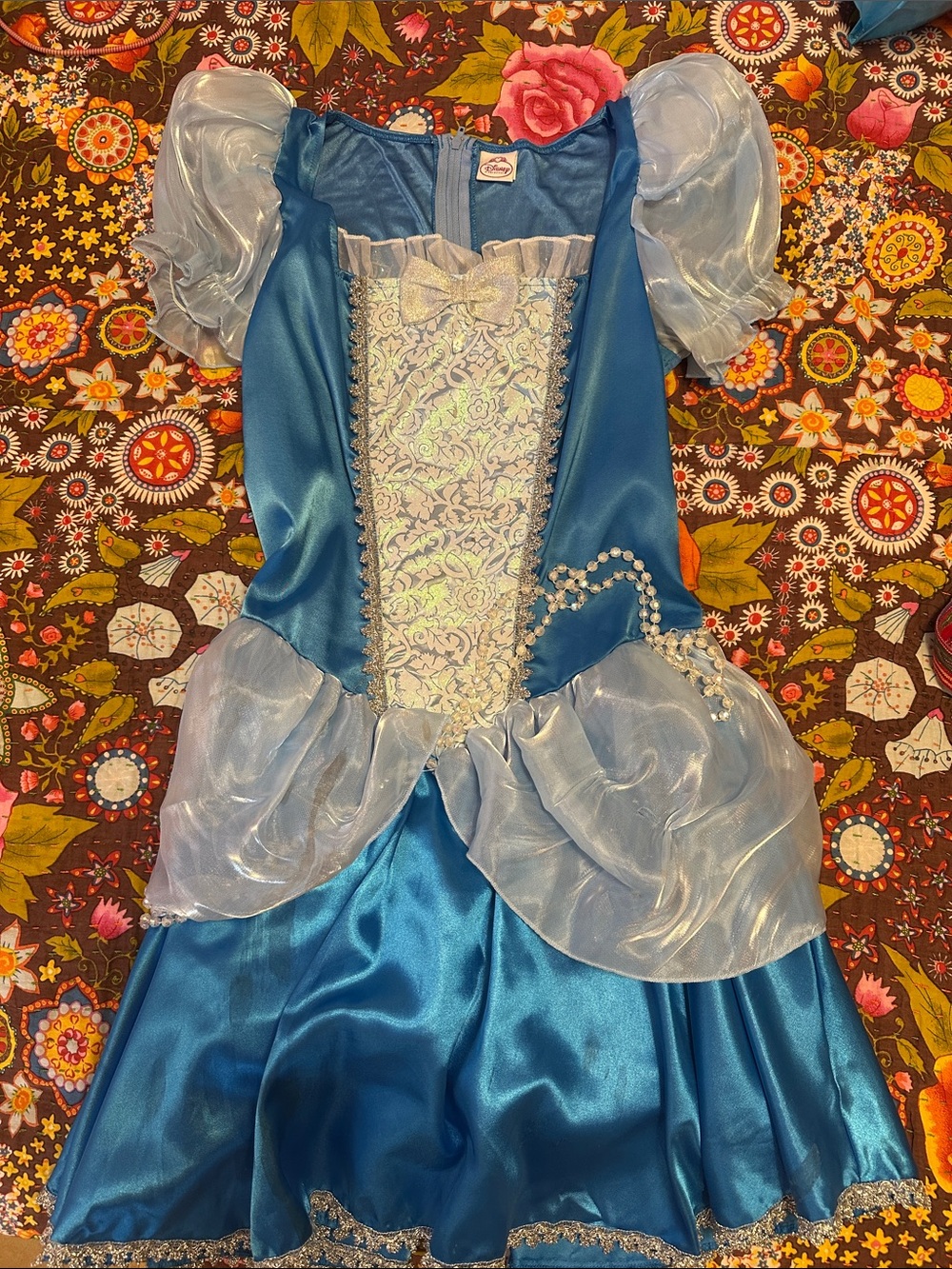 Disney Adult Blue and White Princess Dress Costume